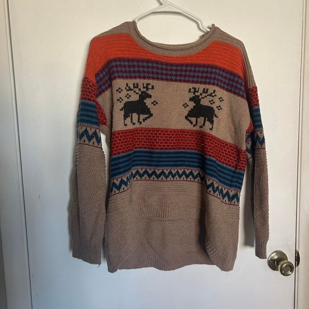 Vintage Reindeer Sweater